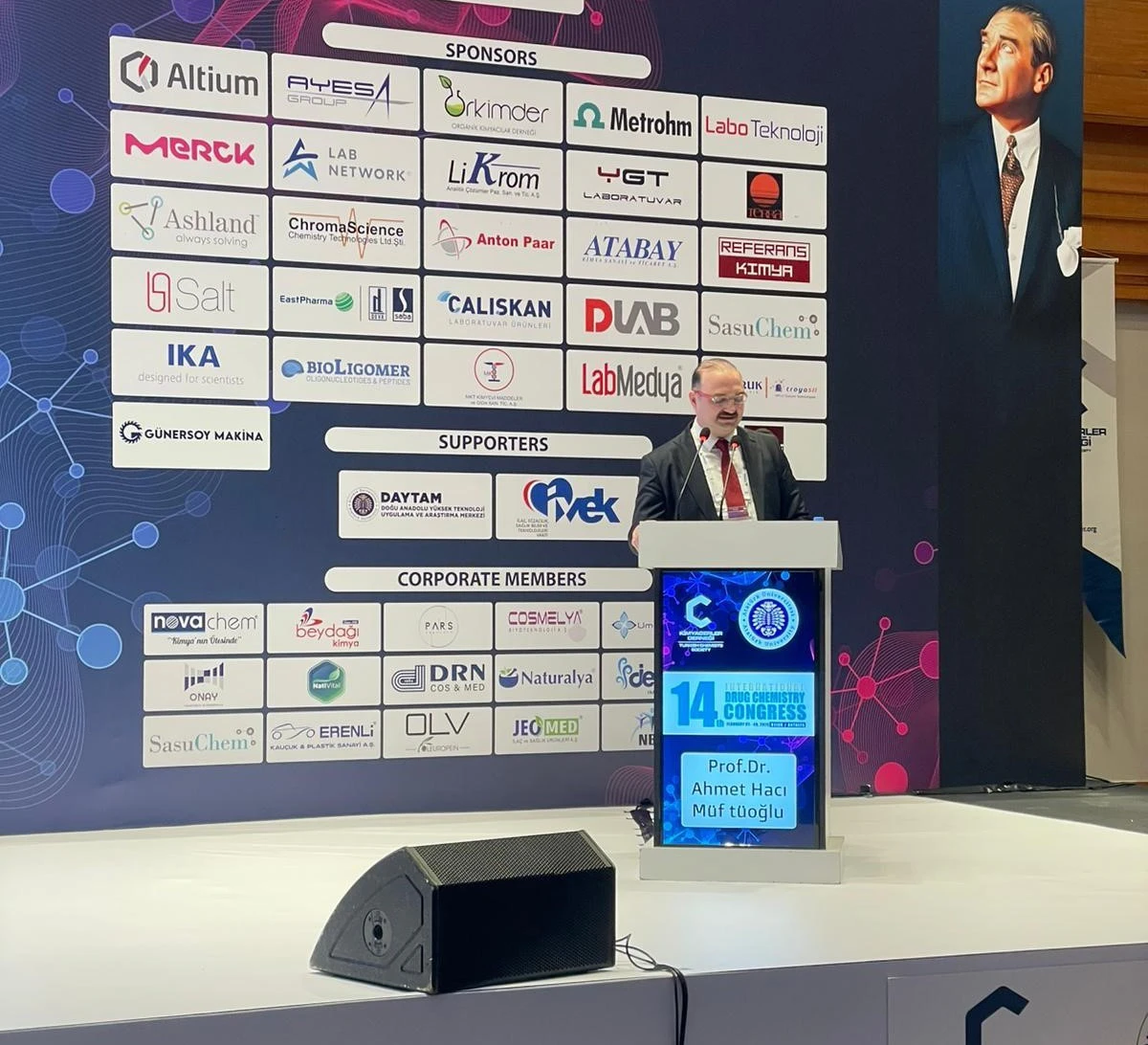 14. Uluslararası İla&ccedil; Kimyası Kongresi yoğun katılımla yapıldı