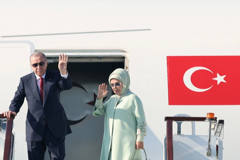 Cumhurbaşkanı Erdoğan Kırgızistan&rsquo;da