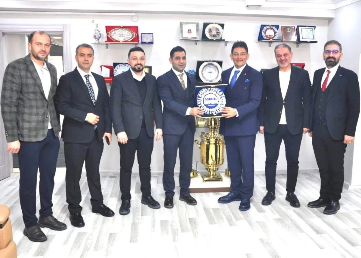 ASKON&rsquo;dan ETSO ve ETB&rsquo;de &rsquo;Ekonomik işbirliği&rsquo; zirvesi