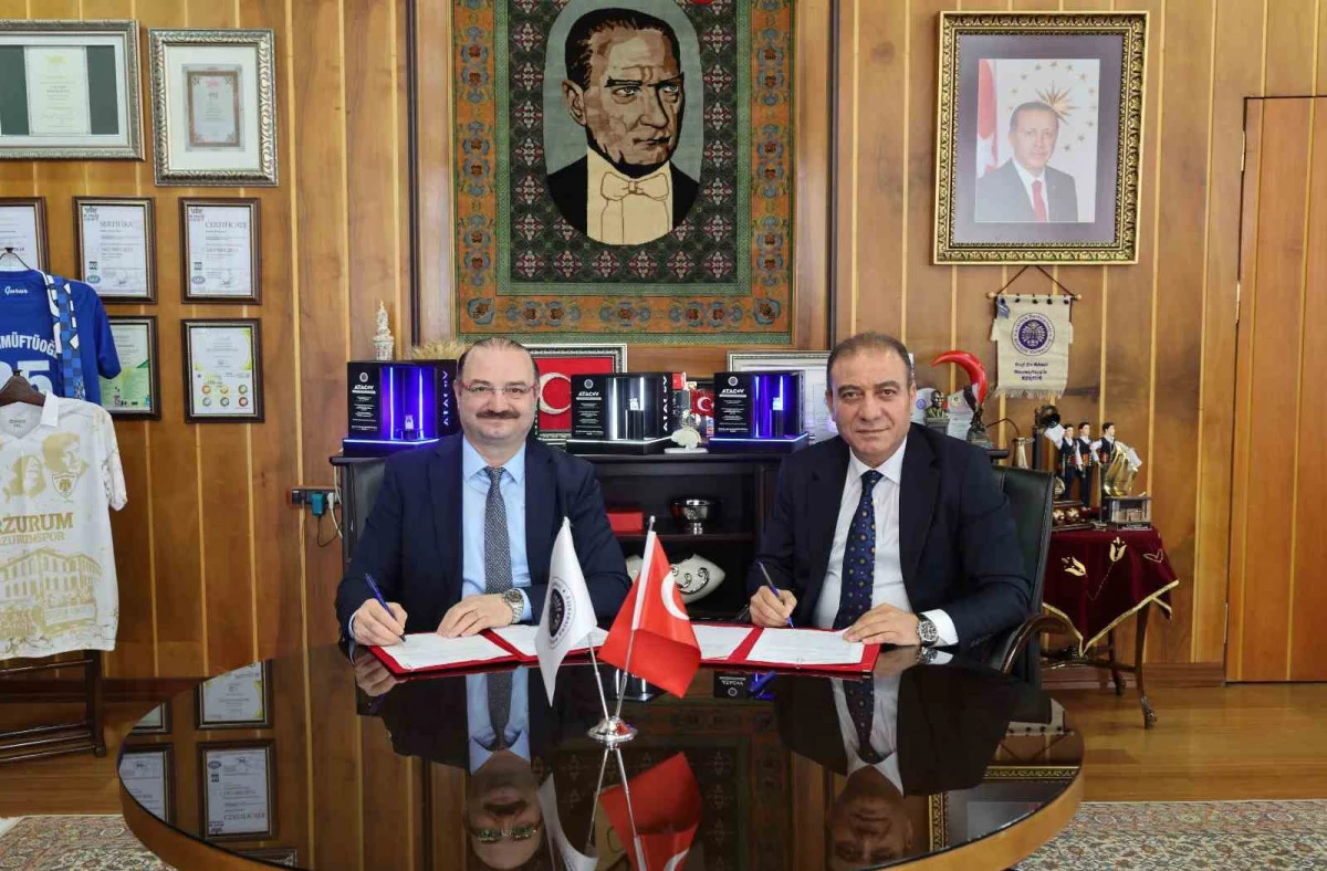 Atat&uuml;rk &Uuml;niversitesi personeline tarihi promosyon anlaşması