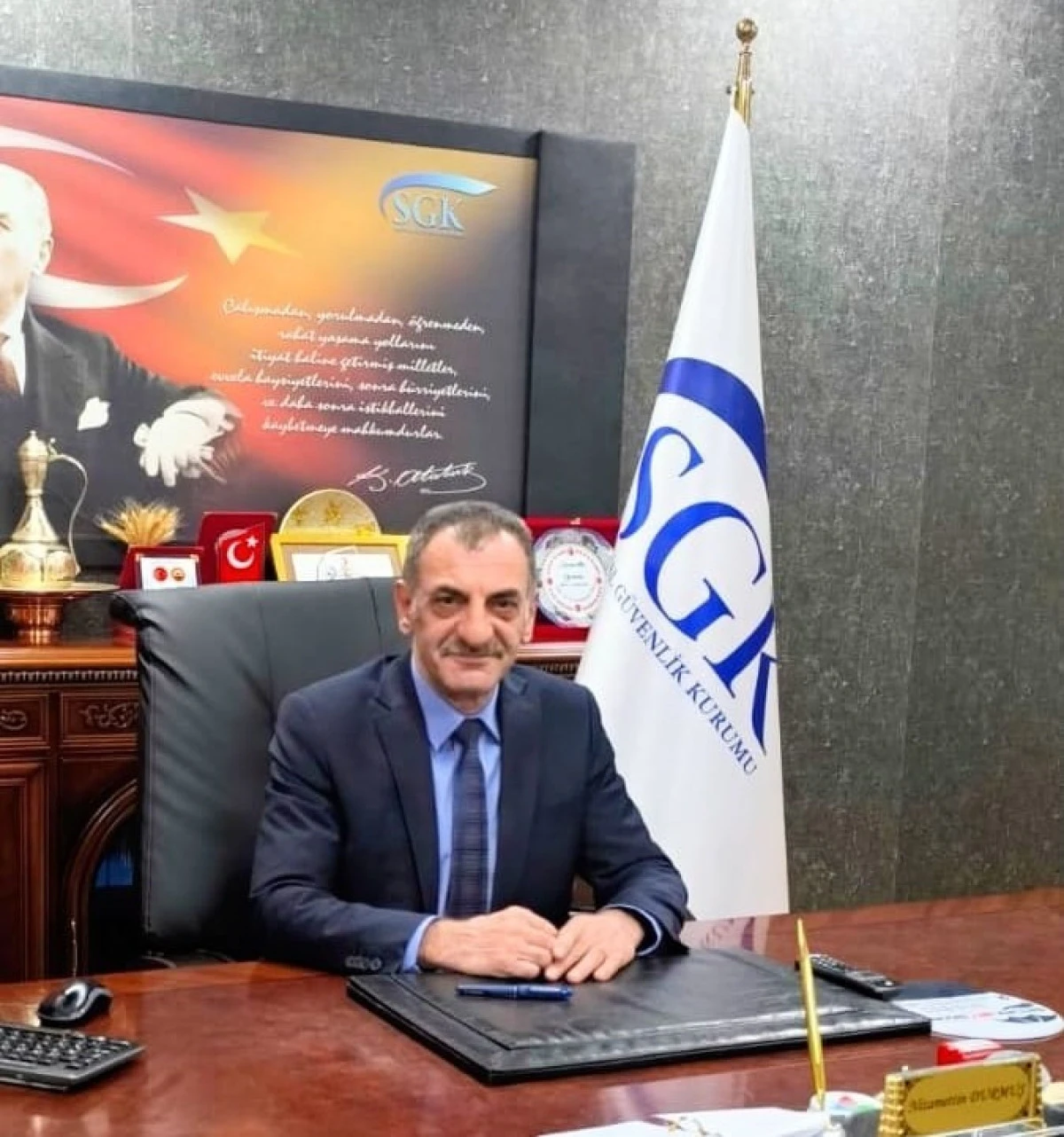 Durmuş: "Sigorta ile iş g&uuml;vende, iş&ccedil;i g&uuml;vende; gelecek g&uuml;vende"