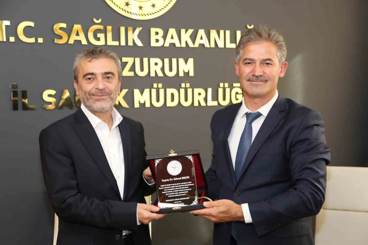 Erzurum Sağlık M&uuml;d&uuml;rl&uuml;ğ&uuml;&rsquo;nde bayrak değişimi