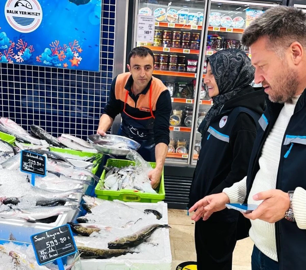 Erzurum&rsquo;da balık satış noktalarına sıkı denetim