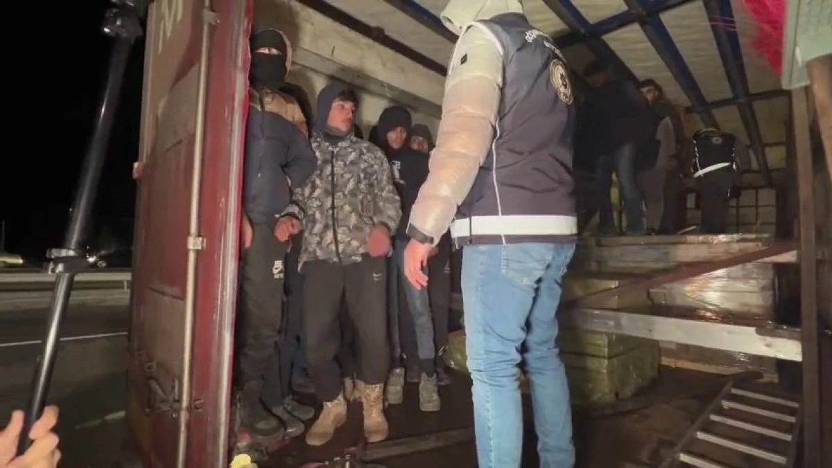 Erzurum&rsquo;da bir ayda 162 g&ouml;&ccedil;men yakalandı