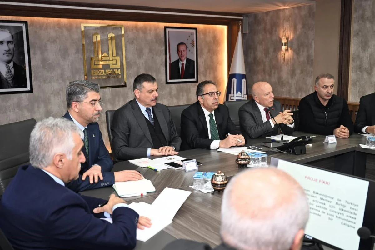 Erzurum&rsquo;da kırmızı et &uuml;retimi i&ccedil;in pilot proje masaya yatırıldı