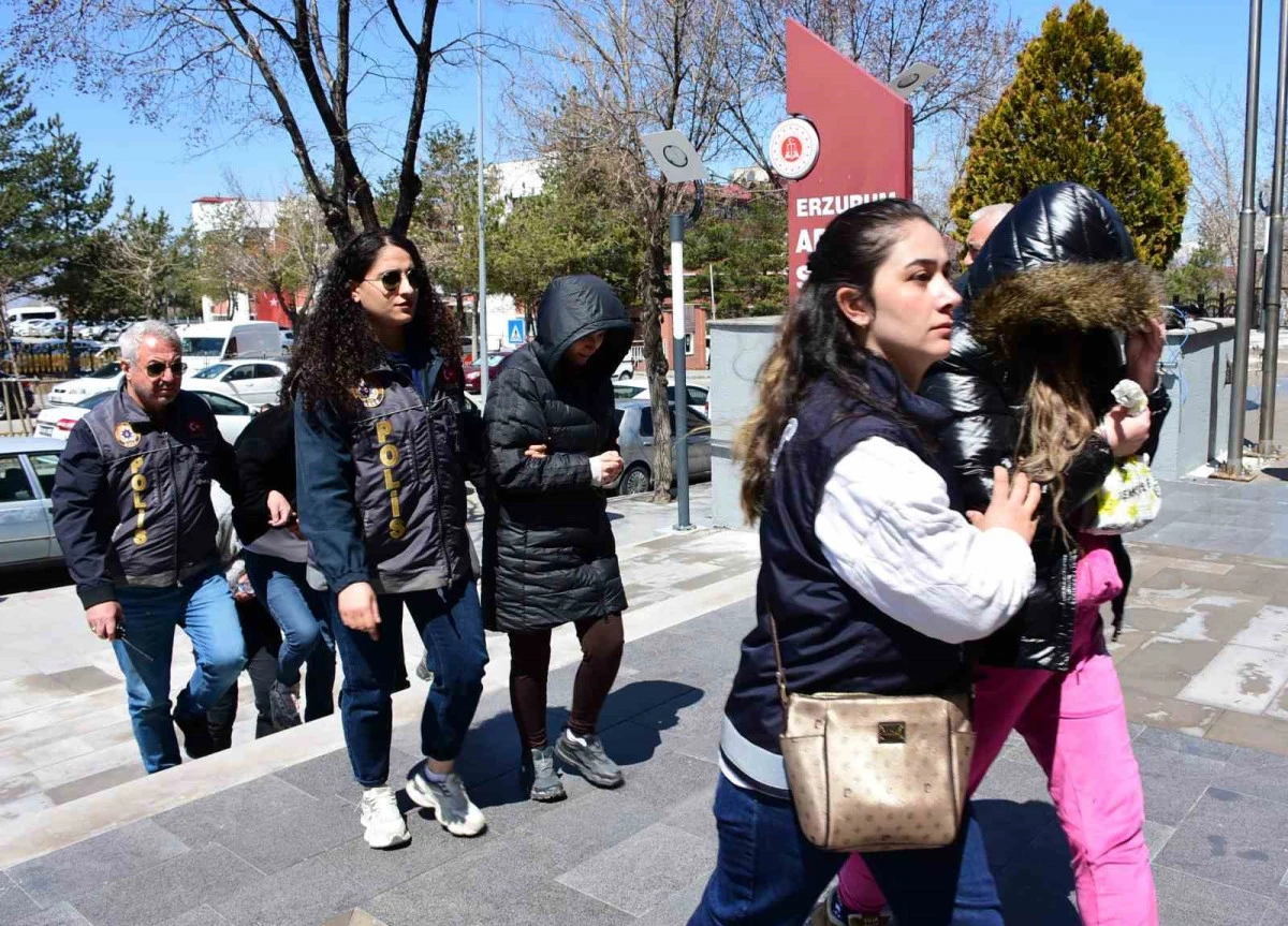 Erzurum&rsquo;da masaj salonu maskesi altında fuhuş şebekesine darbe