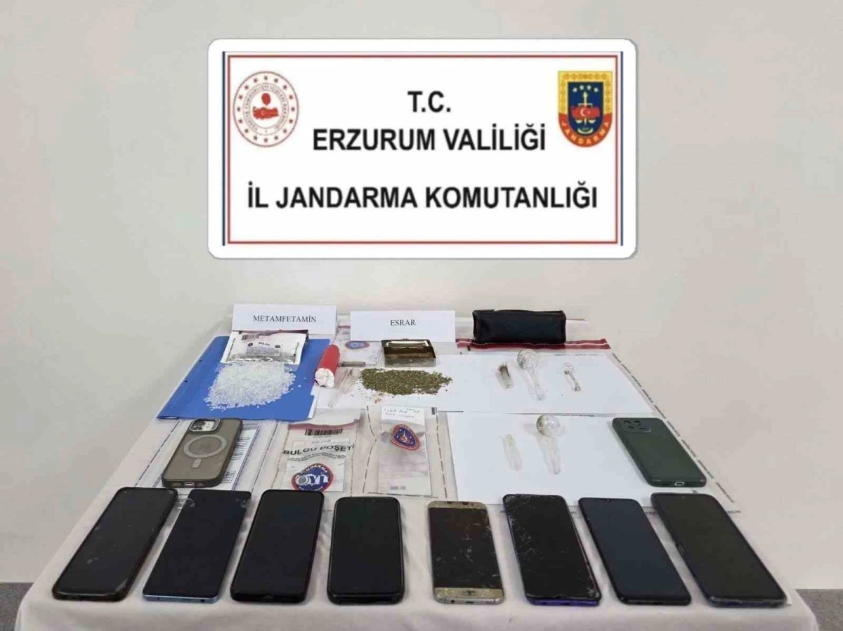 Erzurum&rsquo;da uyuşturucu operasyonu; 7 kişi tutuklandı
