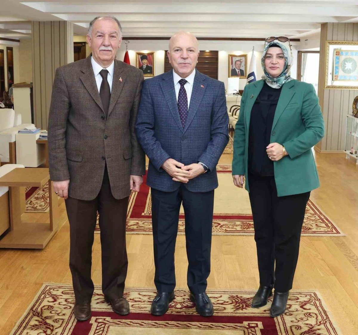 ESOB&rsquo;dan B&uuml;y&uuml;kşehir Belediye Başkanı Sekmen&rsquo;e nezaket ziyareti