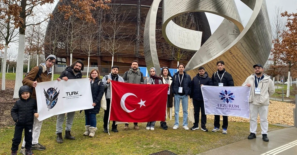 ET&Uuml; Tulpar Uzay ve Roket Kul&uuml;b&uuml; CERN&rsquo;i ziyaret etti