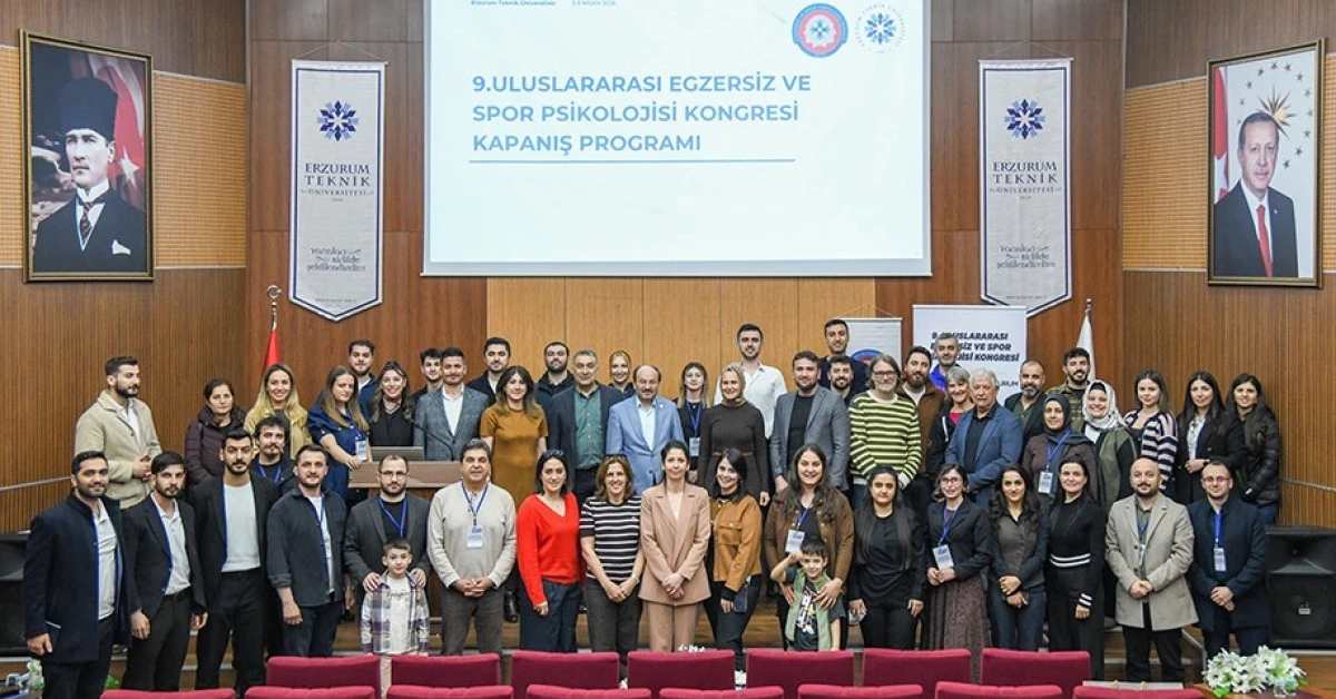 ET&Uuml;&rsquo;de 9. Uluslararası egzersiz ve spor psikolojisi kongresi