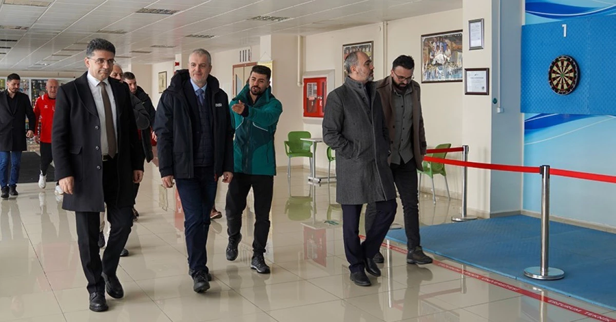 European University Sports Association Genel Sekreteri ET&Uuml;&rsquo;y&uuml; ziyaret etti
