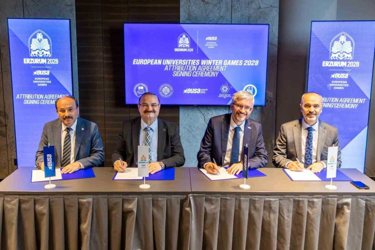 EUSA 2028 i&ccedil;in resmi imzalar atıldı