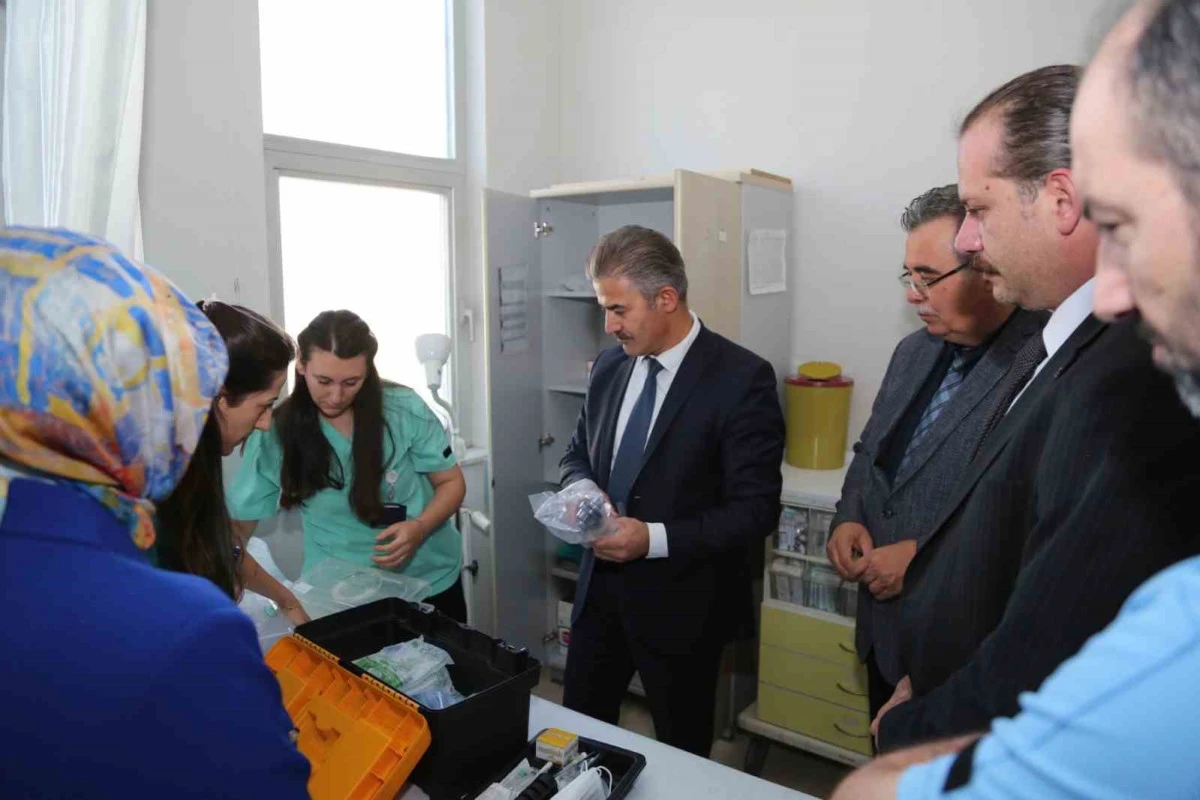 İl Sağlık M&uuml;d&uuml;r&uuml; Meral, Paland&ouml;ken&rsquo;de sağlık hizmetlerini yerinde inceledi