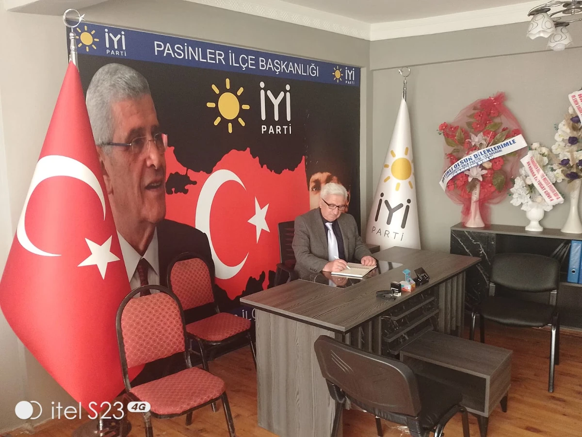 İyi Parti Pasinler İl&ccedil;e Başkanlık Binası a&ccedil;ılışı yapıldı