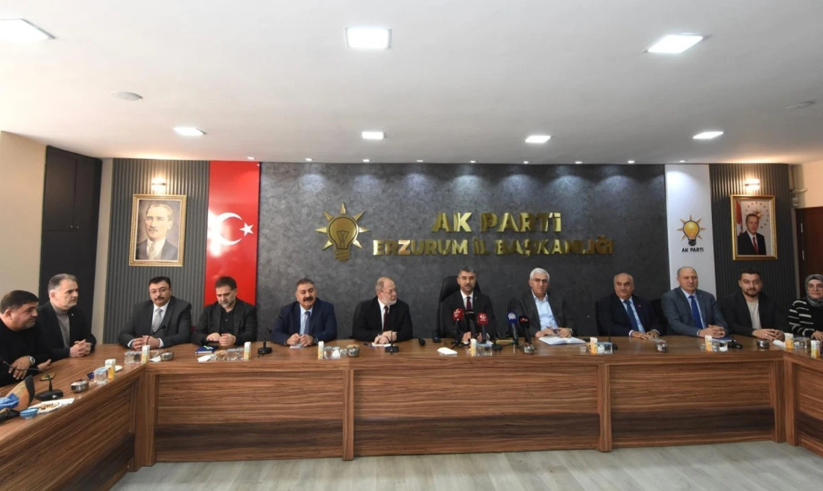 K&uuml;&ccedil;&uuml;koğlu; "Erzurum&rsquo;da 128 bin 427 &uuml;yeye ulaştık"