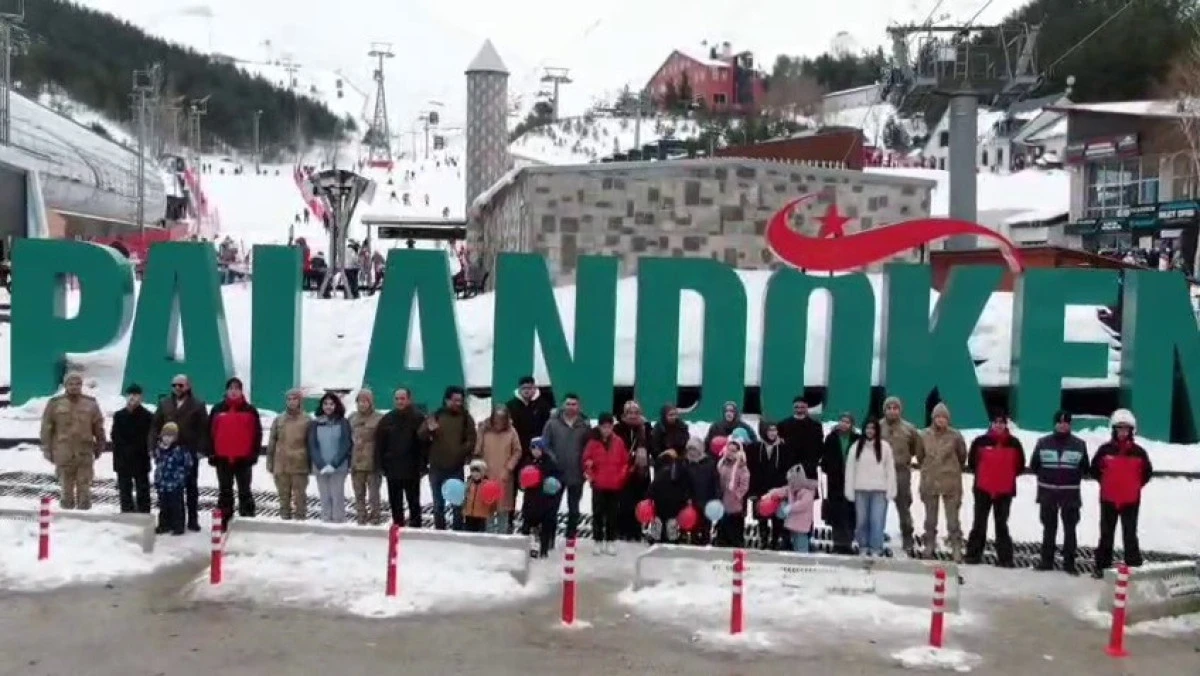 Paland&ouml;ken&rsquo;de şehit ve gazi ailelerine &ouml;zel etkinlik