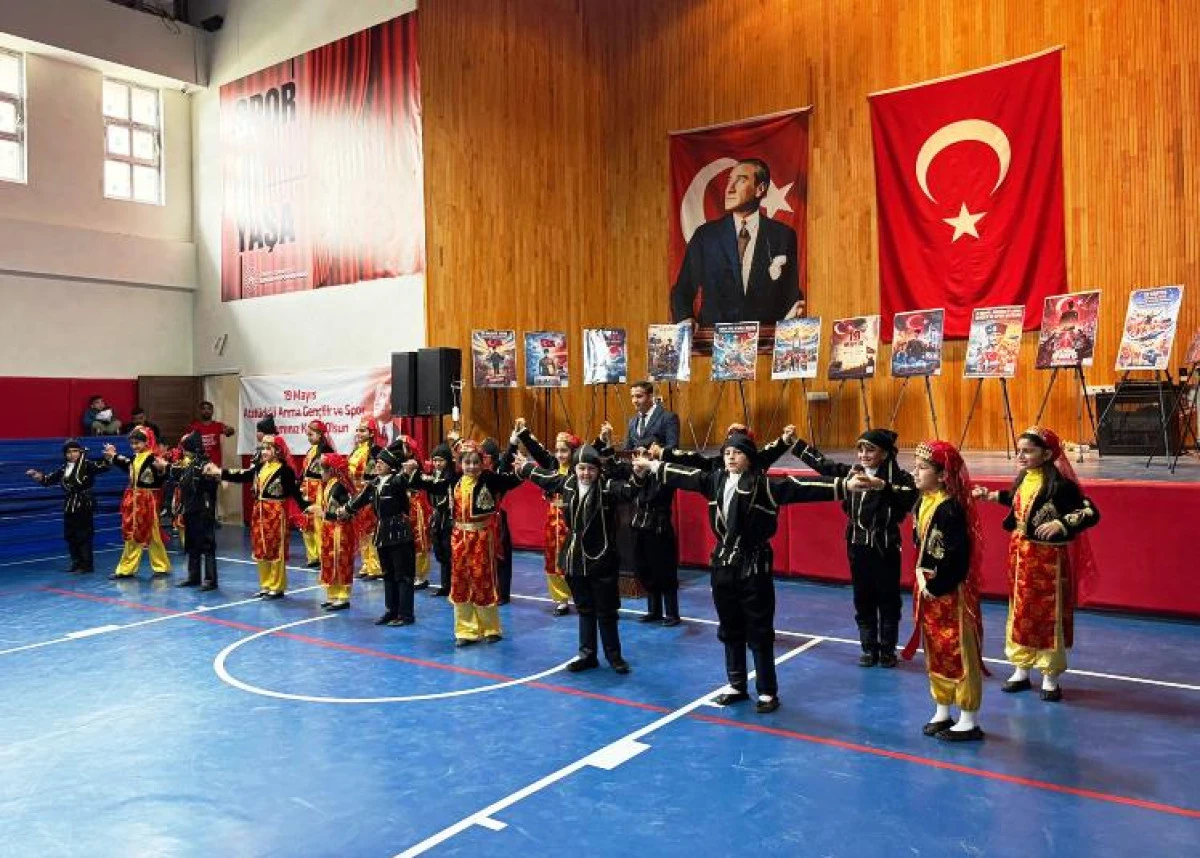 Pasinler&rsquo;de 19 Mayıs Coşkuyla Kutlandı