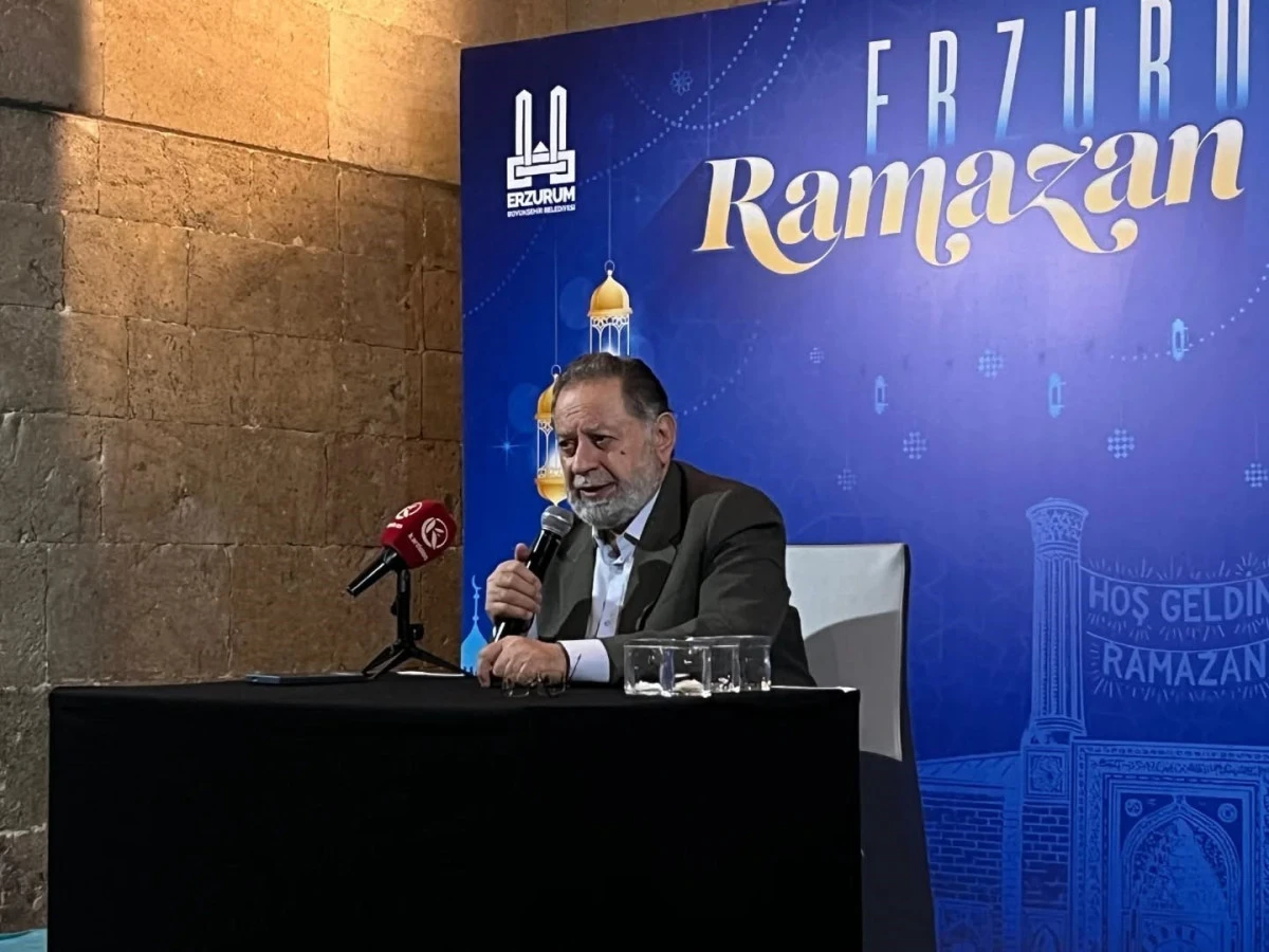 Prof. Dr. Mustafa Ağırman, &lsquo;Medine Pazarı ve R&ucirc;me Kuyusu&rsquo;nu anlattı