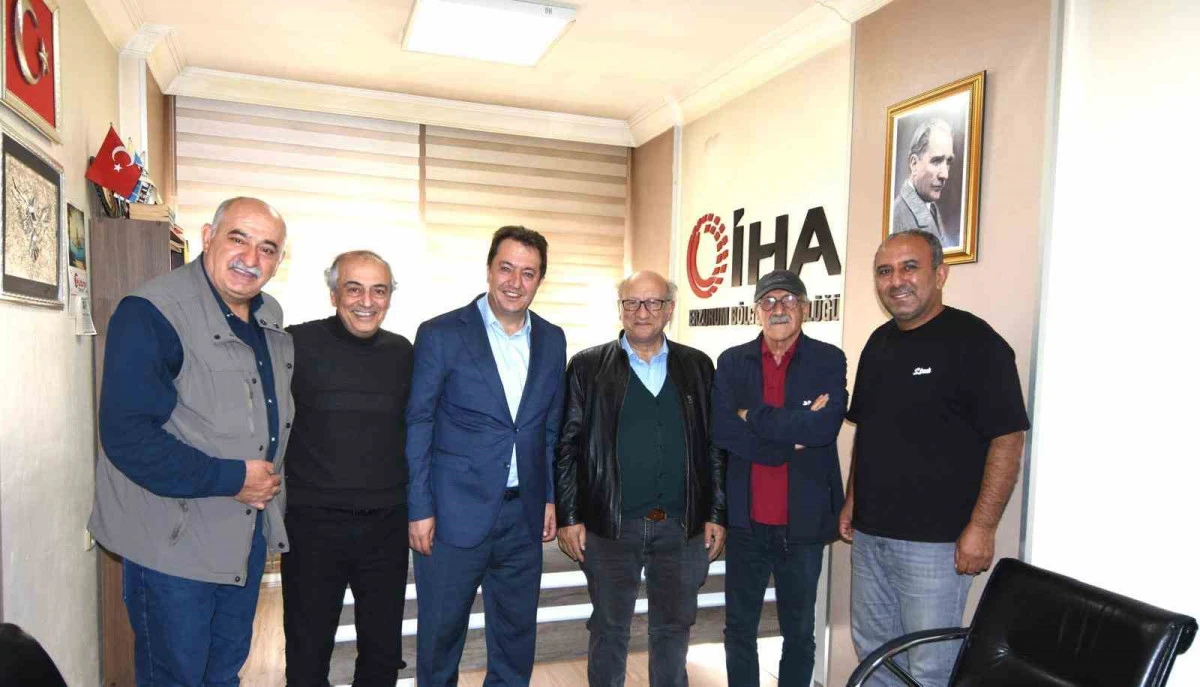 Tarih Derneği&rsquo;nden İHA&rsquo;ya nezaket ziyareti