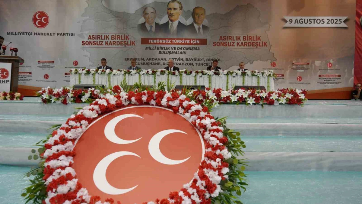Terörsüz Türkiye için Millî Birlik ve Dayanışma Buluşmaları’na Erzurum’dan start verildi