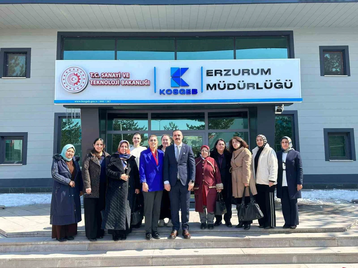 TOBB Erzurum kadın girişimciler kurulu icra toplantısı KOSGEB&rsquo;te yapıldı
