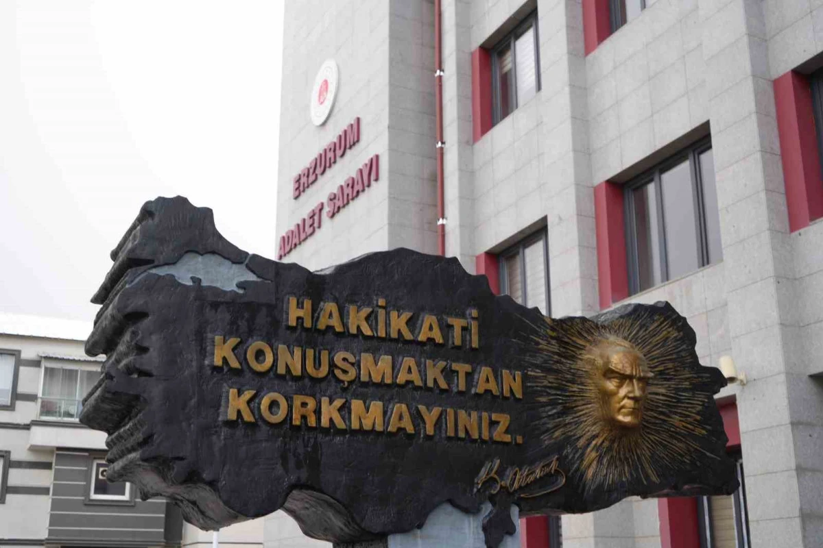 Yalova İl Emniyet M&uuml;d&uuml;r&uuml; Yılmaz Delen, G&uuml;listan Doku soruşturmasında Erzurum Adliyesi&rsquo;nde "tanık" sıfatıyla ifade veriyor